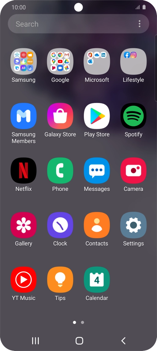 Press Play Store.