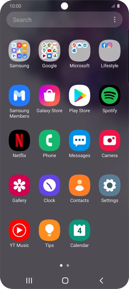Press Play Store.