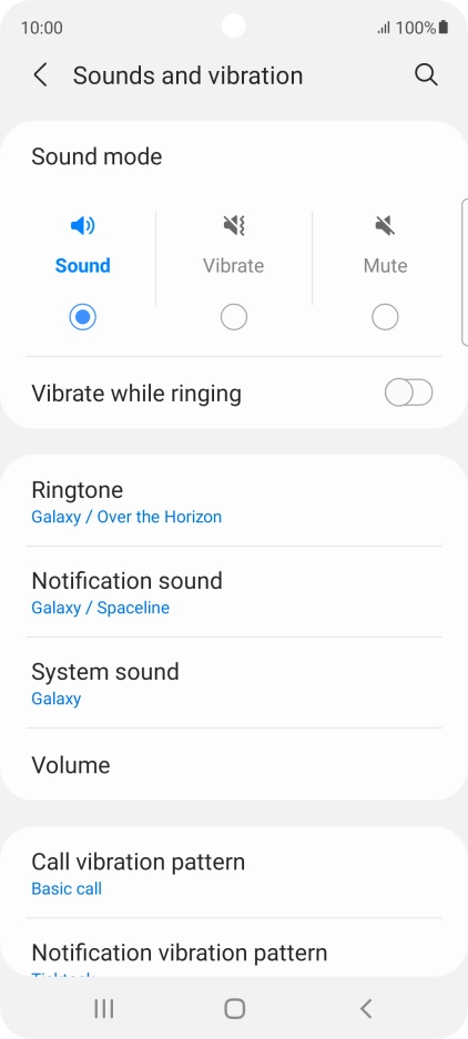 Press Ringtone.