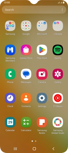 Press Samsung.