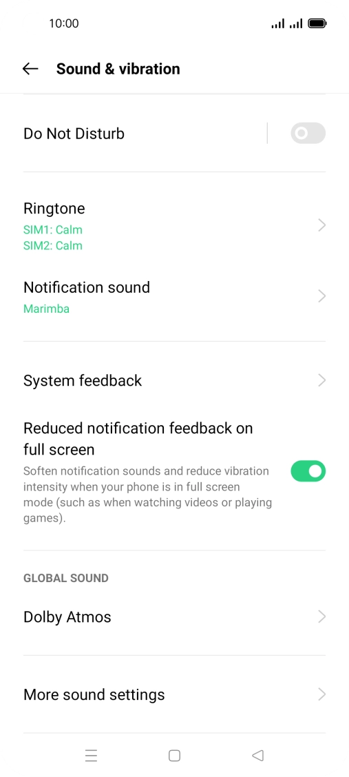 Press Ringtone.