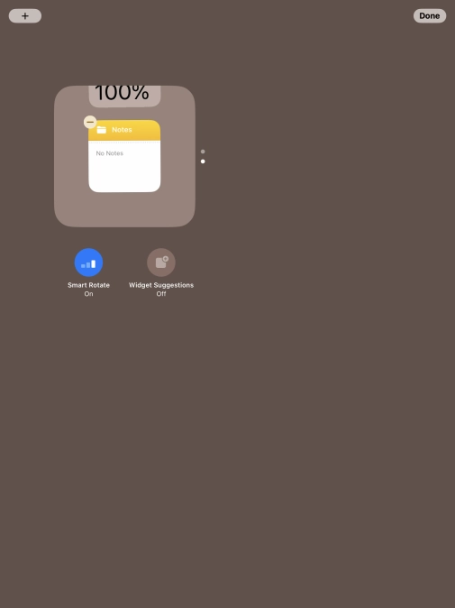 Press Smart Rotate to turn the function on or off.