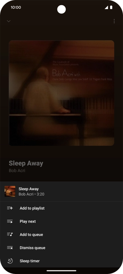 Press the add icon.