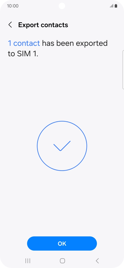 Press OK.