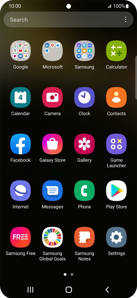 Press Play Store.