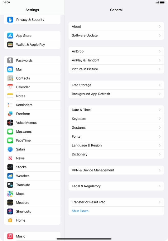 Press App Store.