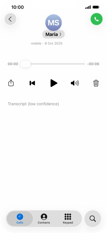 Press the play icon.