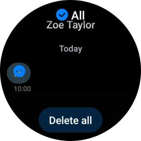 Press Delete all.