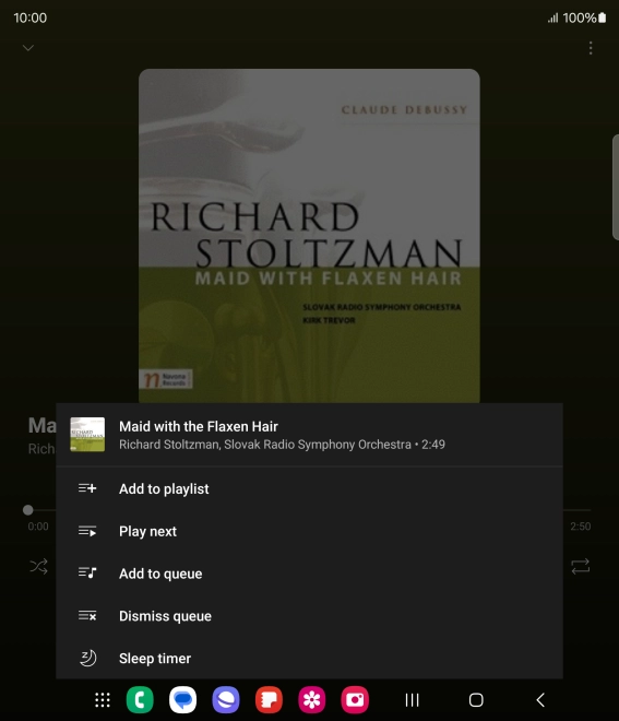 Press the add icon.