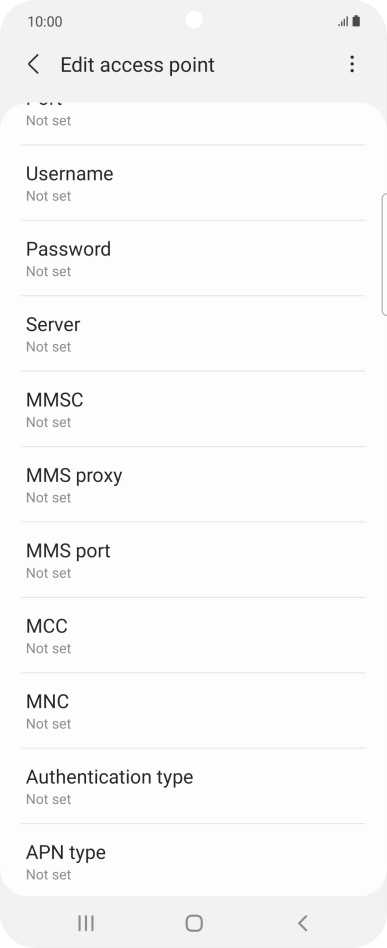 Press MCC.