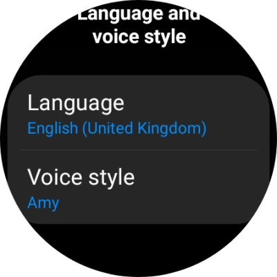 Press Language.