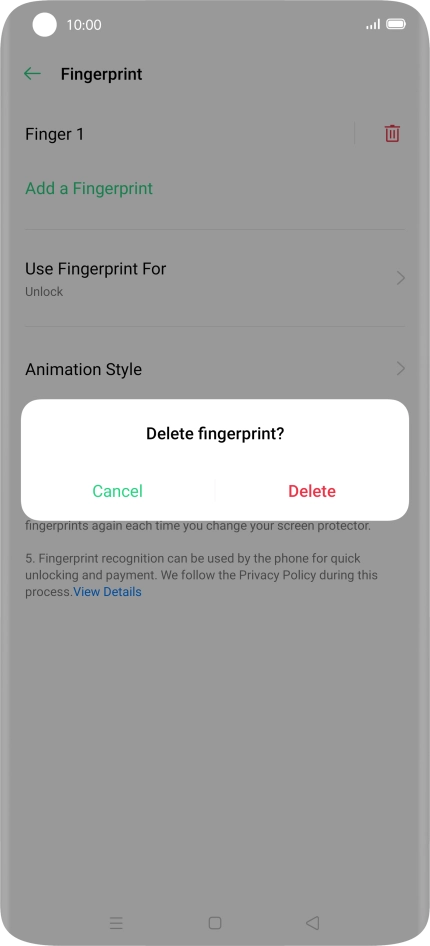 Press Delete.