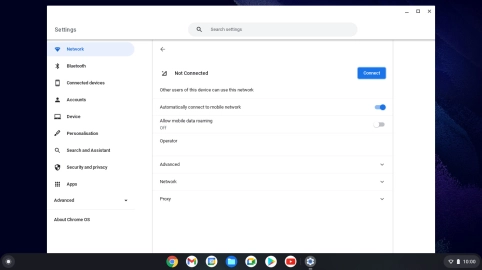 Click Network.