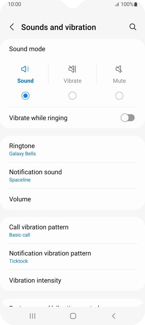 Press Ringtone.