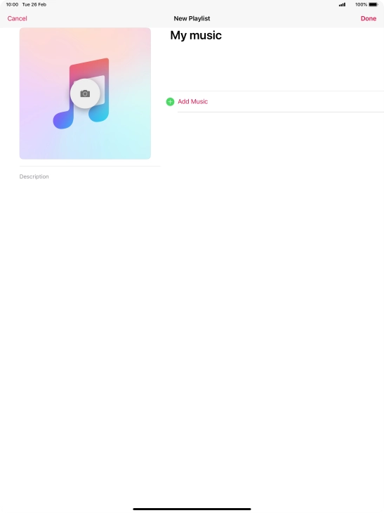 Press Add Music.