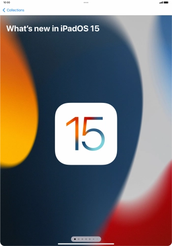 Slide your finger upwards starting from the bottom of the screen to return to the home screen.
