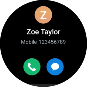 Press the call icon.