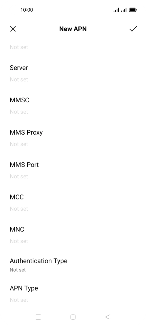 Press MCC.