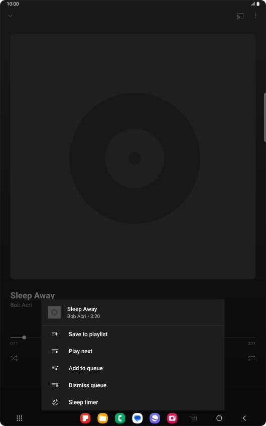 Press Save to playlist.