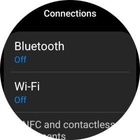 Press Wi-Fi.