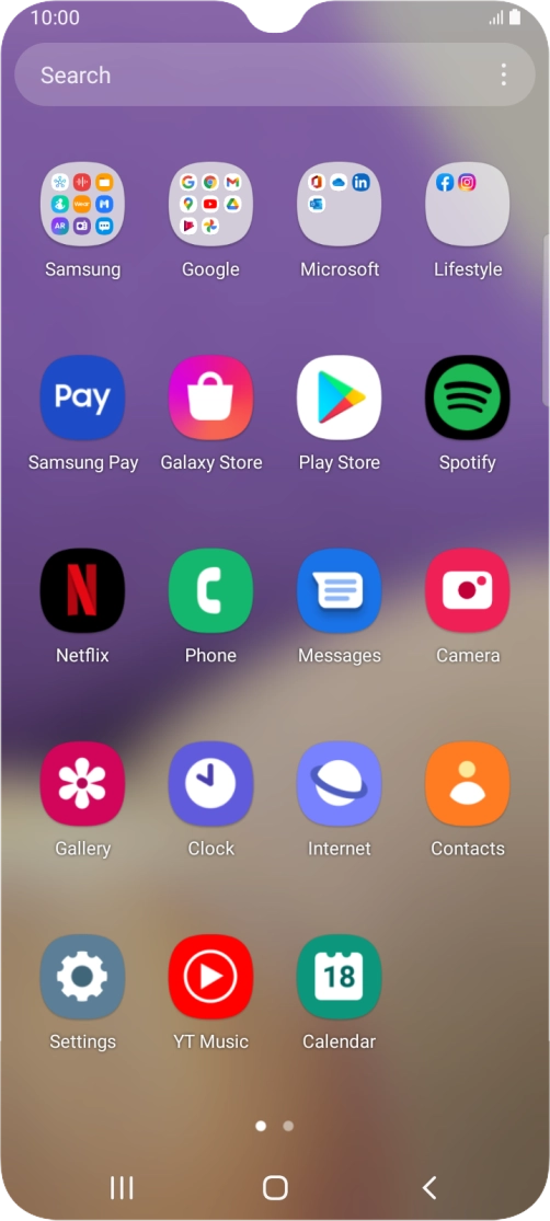 Press Play Store.