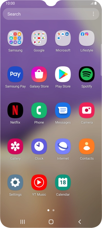 Press Play Store.