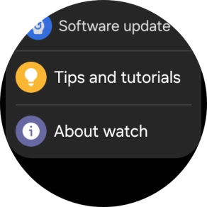 Press About watch.