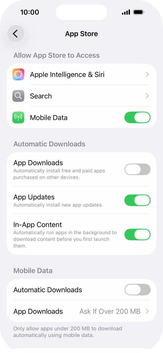 Slide your finger upwards starting from the bottom of the screen to return to the home screen.
