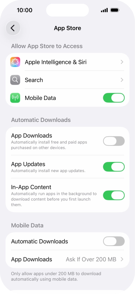 Slide your finger upwards starting from the bottom of the screen to return to the home screen.