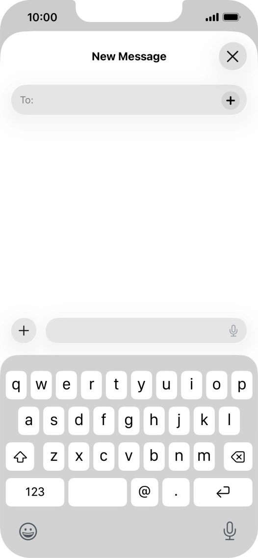 Press the add icon.