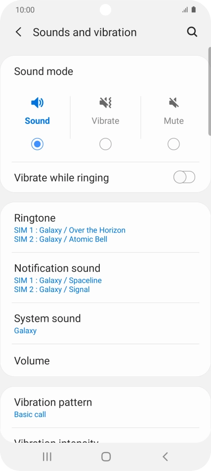 Press Ringtone.