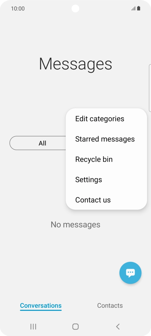 Press Settings.
