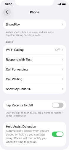 Press Wi-Fi Calling.