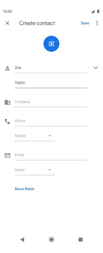Press Phone and key in the required phone number.