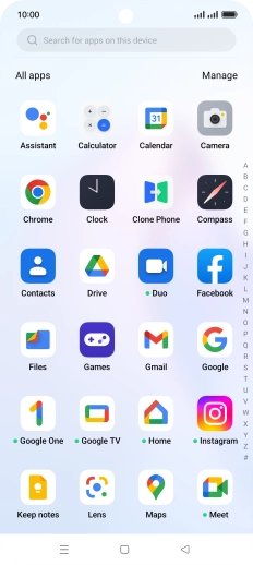 Press Gmail.
