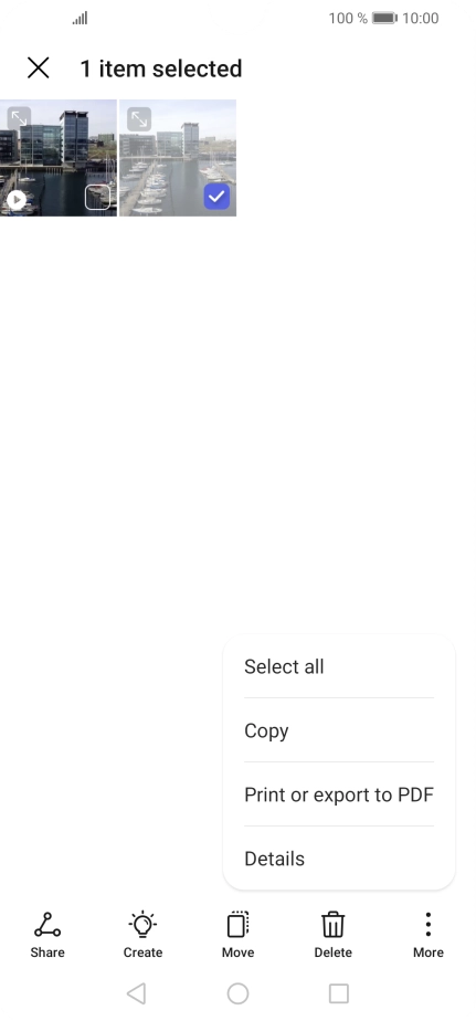 Press Select all.