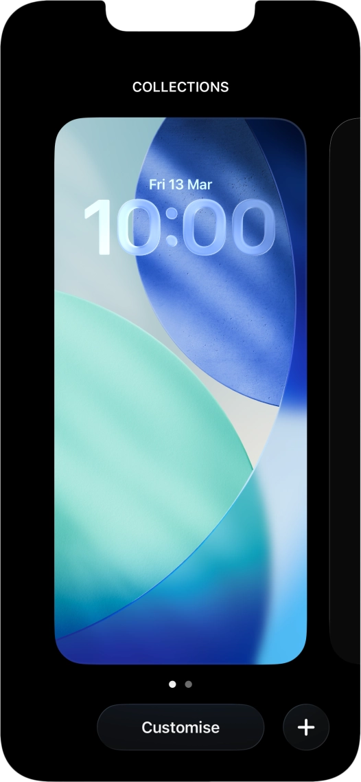 Press the add icon.