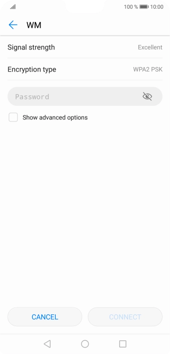 Press Password.