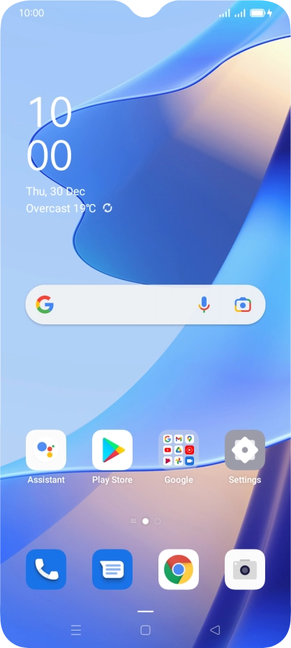 When the battery charging icon is displayed, charging is in progress.