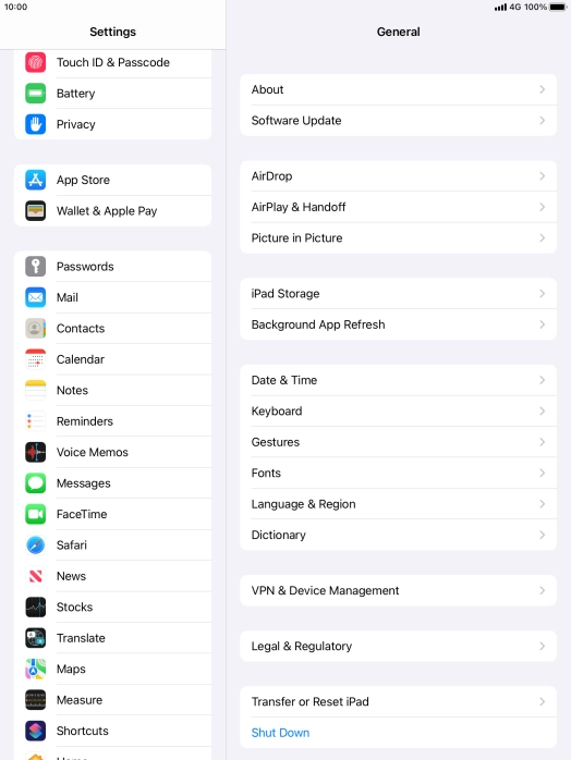 Press App Store.