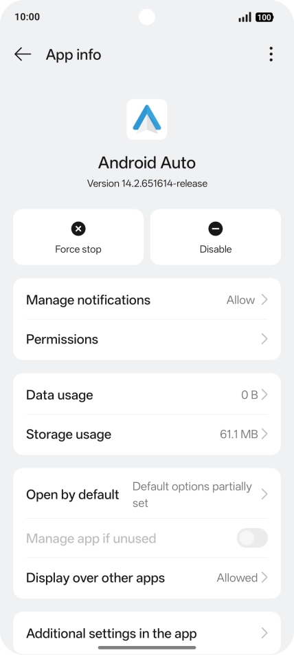 Press Permissions.