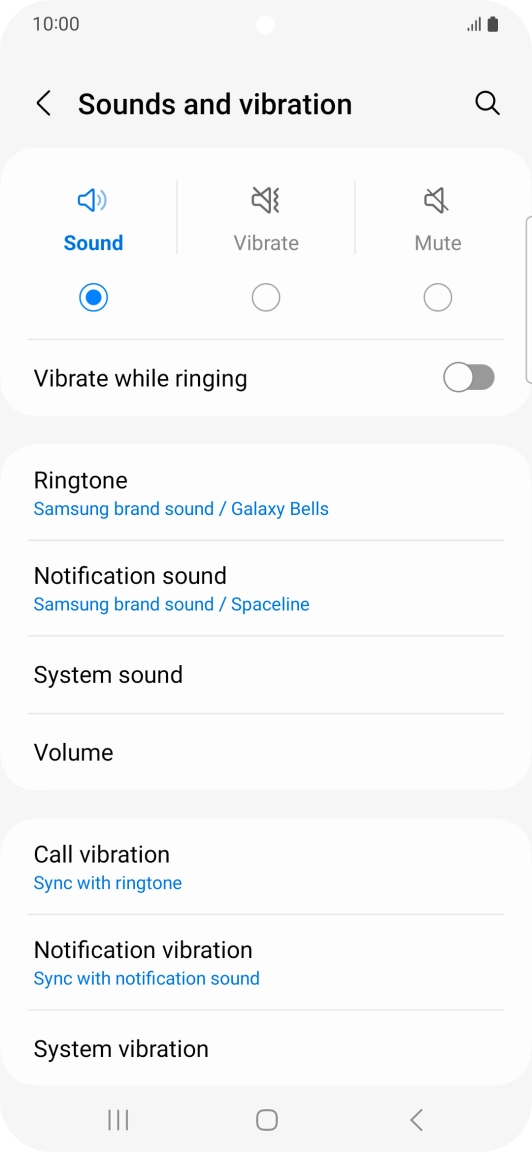 Press Ringtone.