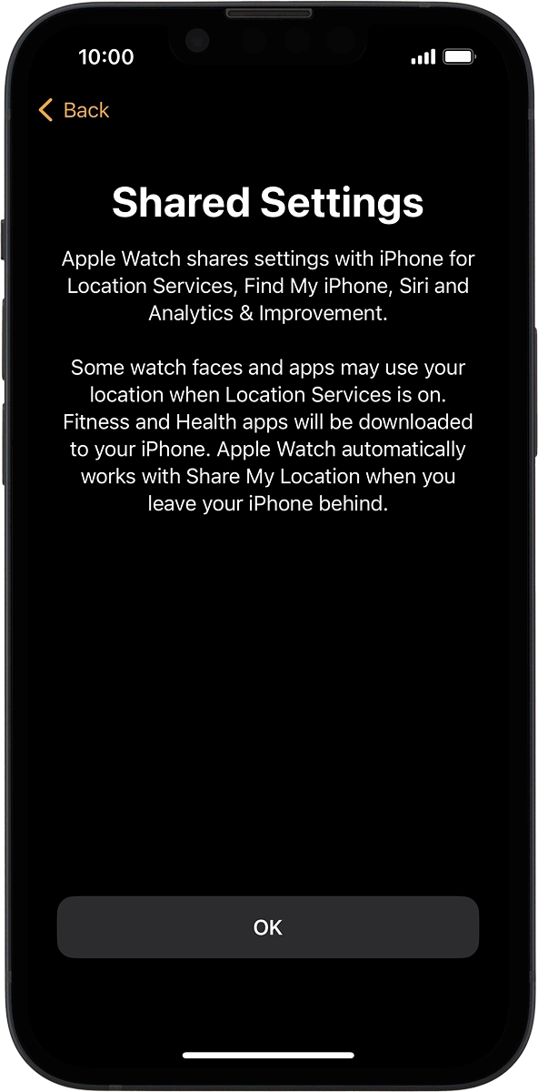On your phone: Press OK.