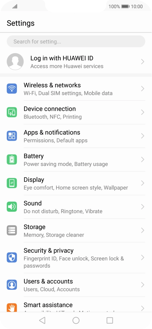 Press Apps & notifications.