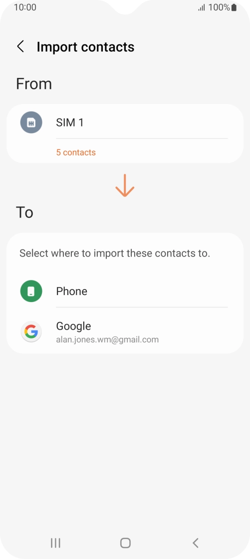 Press Phone.