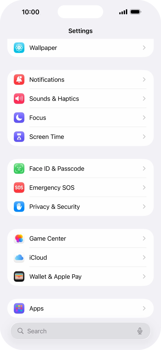 Press Apps.