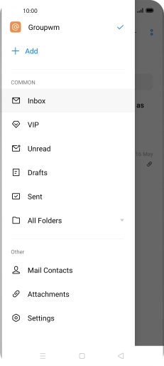Press Settings.
