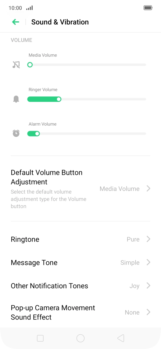 Press Ringtone.