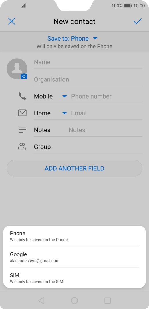 Press Phone.