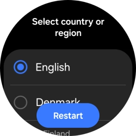 Press Restart.